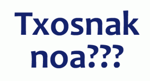 txosnaknoa